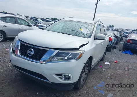 2014 Nissan Pathfinder Sl из США, поврежденный, VIN 5N1AR2MM1EC697442